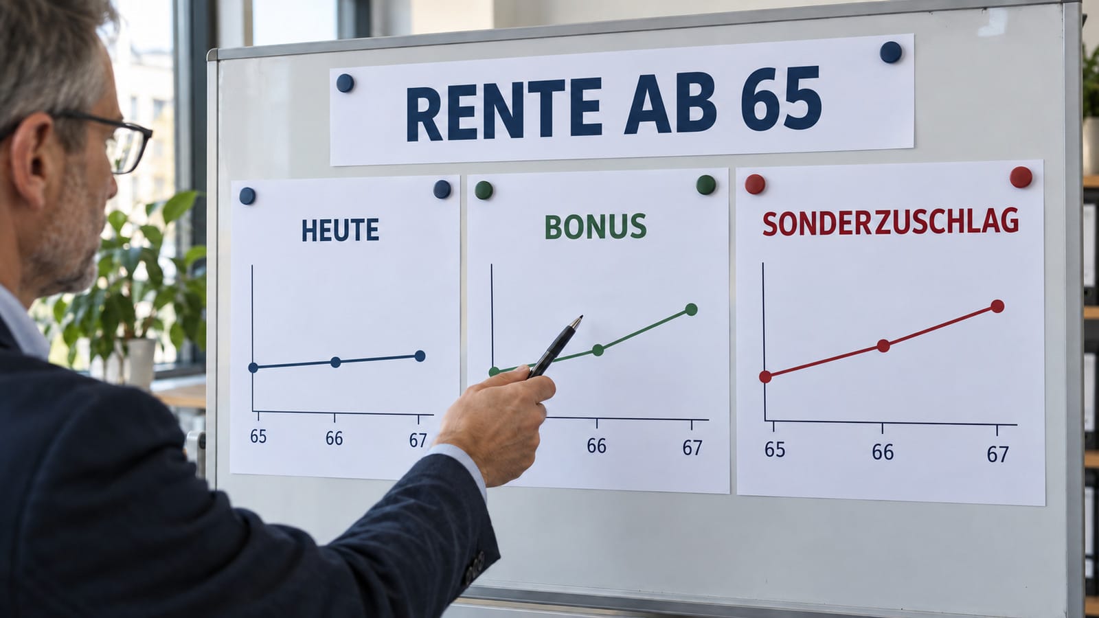 Drei Berechnungsmodelle für die Rente ab 65 im Vergleich