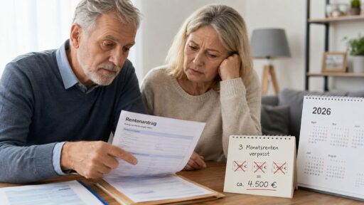 Rentner-Ehepaar stellt fest, dass es die 3-Monats-Frist für den Rentenantrag verpasst hat
