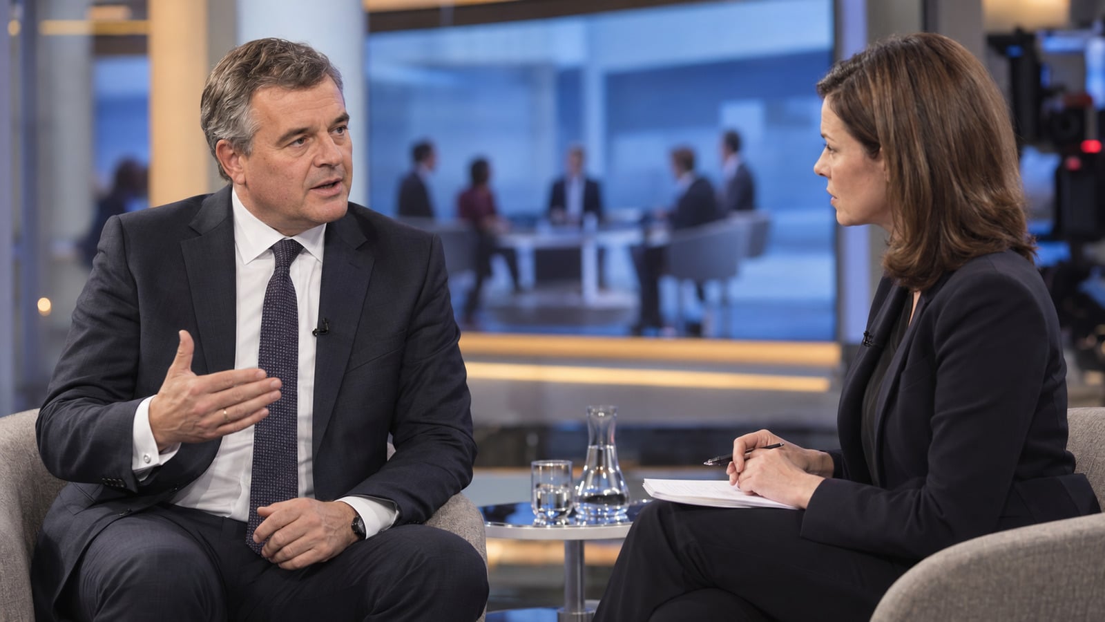 Ministerpräsident spricht in einem Fernsehinterview über Korrekturen an der Rentenreform